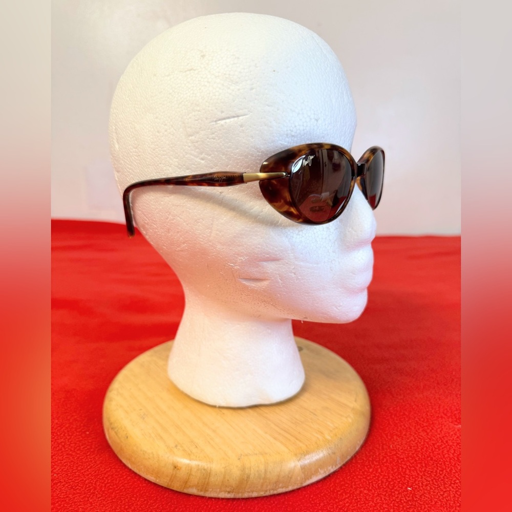 Maui Jim Cabana MJ-147-10 Tortoise W/HCL Brown Polarized Lens Sunglasses/ Read
